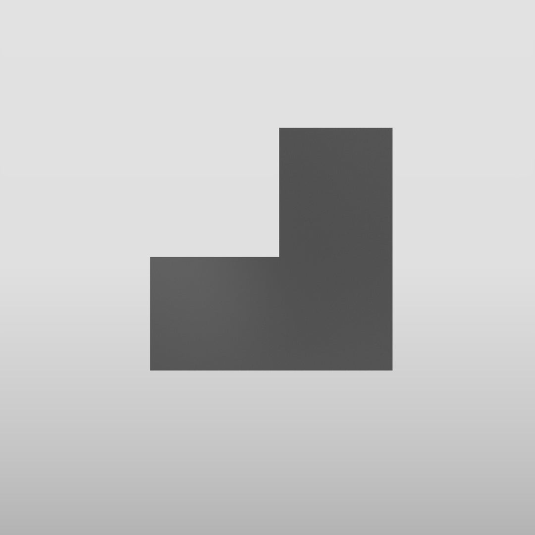 Linear Double Bottom Binario Mechanic - 61082 Bathroom Accessories GESSI Matte Black  