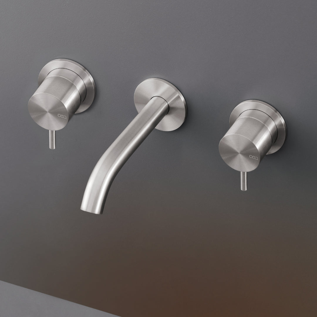 Milo360 Taps For Washbasin / Bidet - Wall-mounted Dual Handle Taps MIL142 Taps CEA   