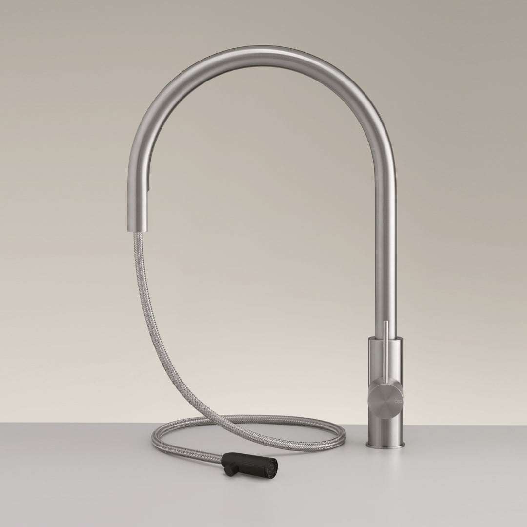 Single Hole Mixers With Pull-out Hand-shower MIL201 Kitchen & Dinning Room CEA   