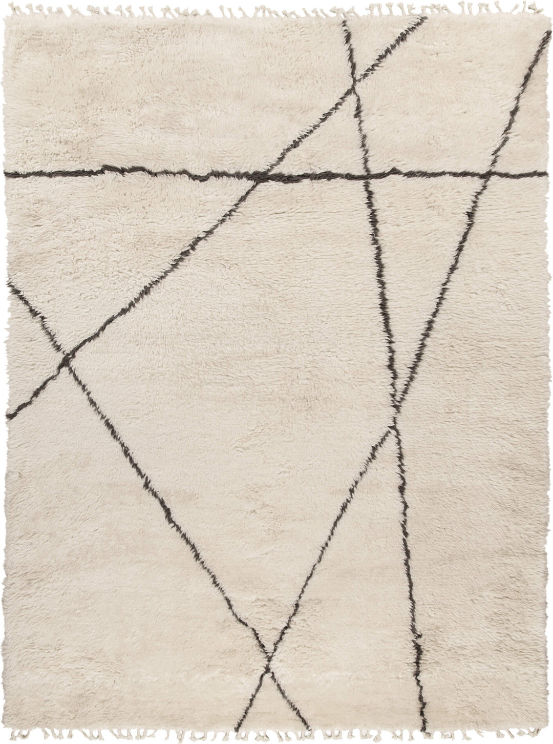 Moroccan Touch MT01 Rug Rugs Amini Ivory and dark grey 300x200cm 