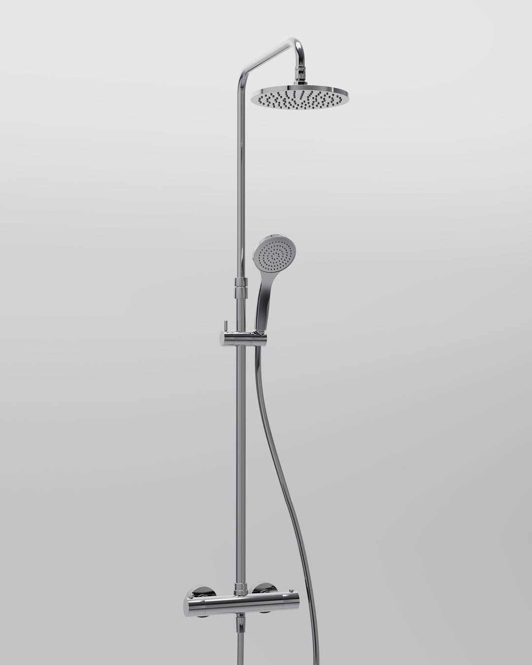 Minimalistic Thermostatic Shower Column - 35173 Showers GESSI Chrome  