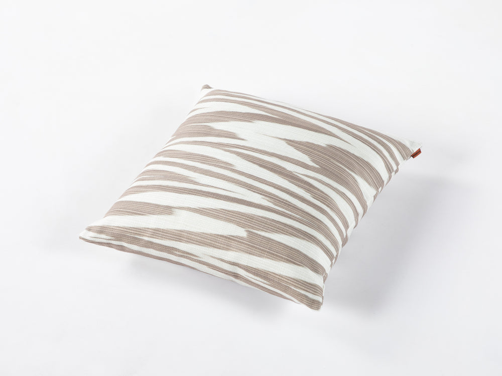 Atacama Indoor & Outdoor Cushion Beige & White Cushions Missoni Home   