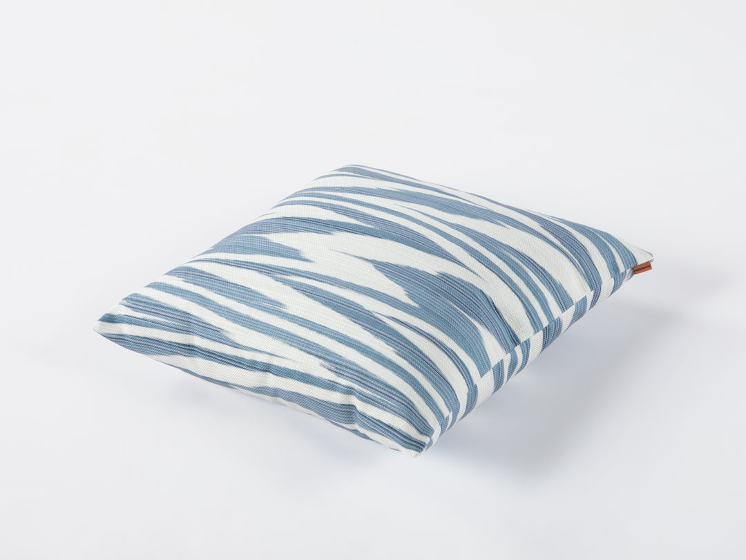 Atacama Indoor & Outdoor Cushion Blue & White Cushions Missoni Home   