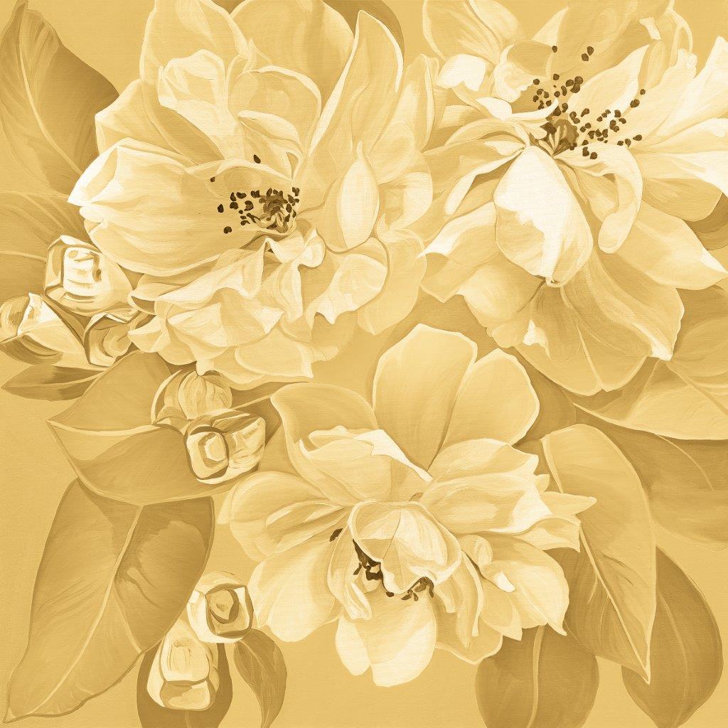 Ophelia Wallpaper Wallpaper Absoluta Prime Pale Yellow 