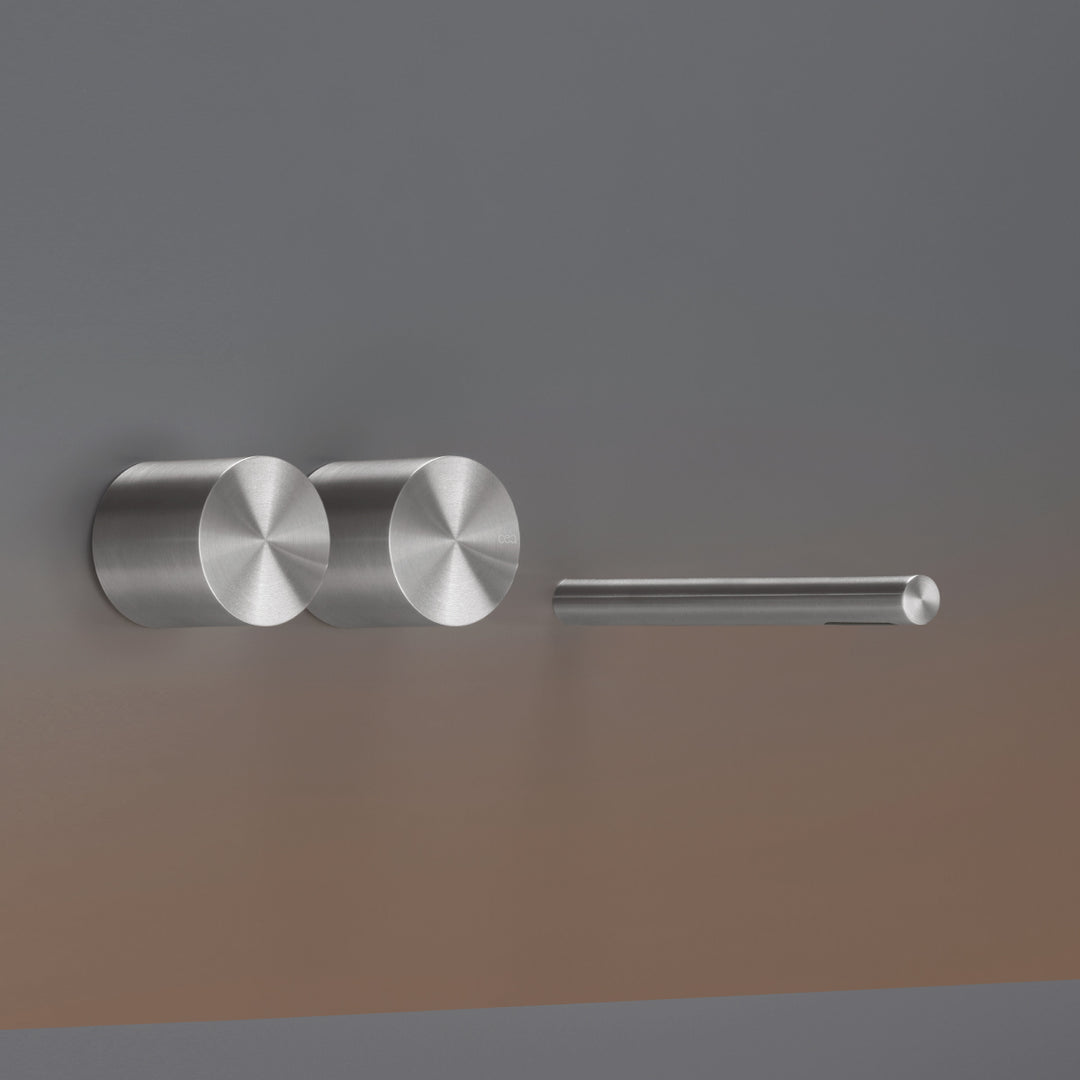 Opus Taps For Washbasin / Bidet - Wall-mounted Dual Handle Taps OPS09 Taps CEA   