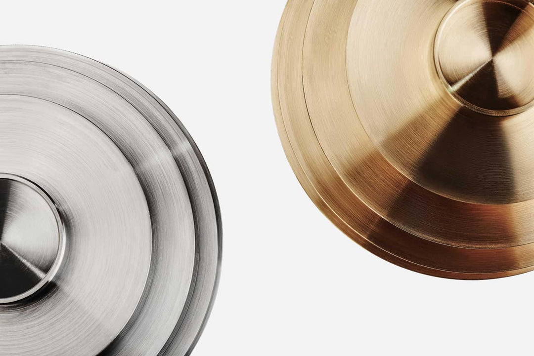 ORB Brass Candleholders Set CS1 Tabletop Noom   