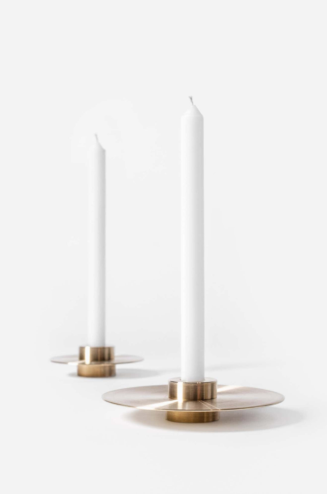 ORB Brass Candleholders Set CS1 Tabletop Noom   