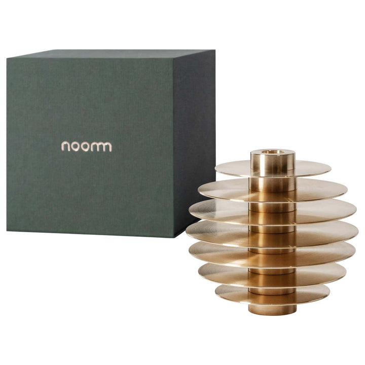 ORB Brass Candleholders Set CS1 Tabletop Noom   