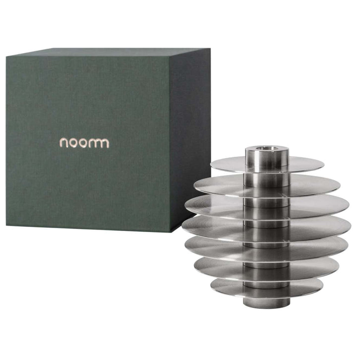ORB Stainless Steel Candleholders Set CS2 Tabletop Noom   