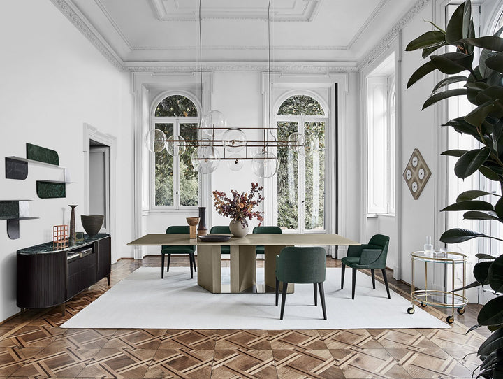 Platium Dining Table Table Gallotti & Radice   