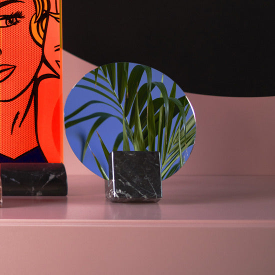 Vanitas Small Mirror Photo Holder Tabletop Poltronova   