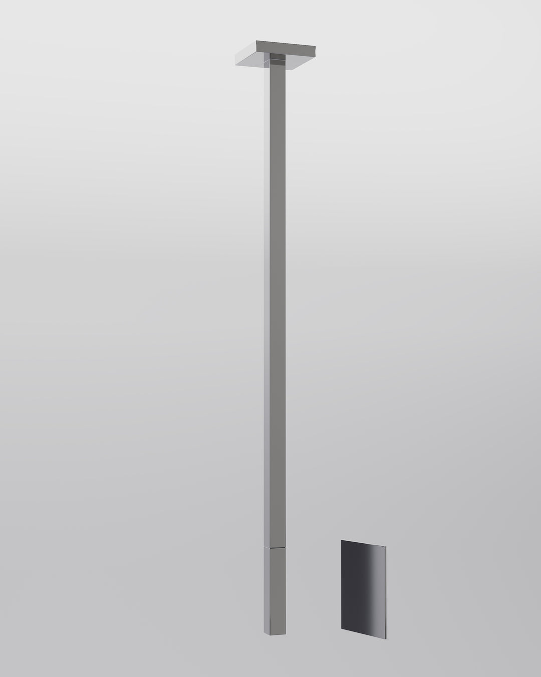 Rettangolo Ceiling Mounted Electronic Mixer - 20024 Bathroom Accessories GESSI Cromo  