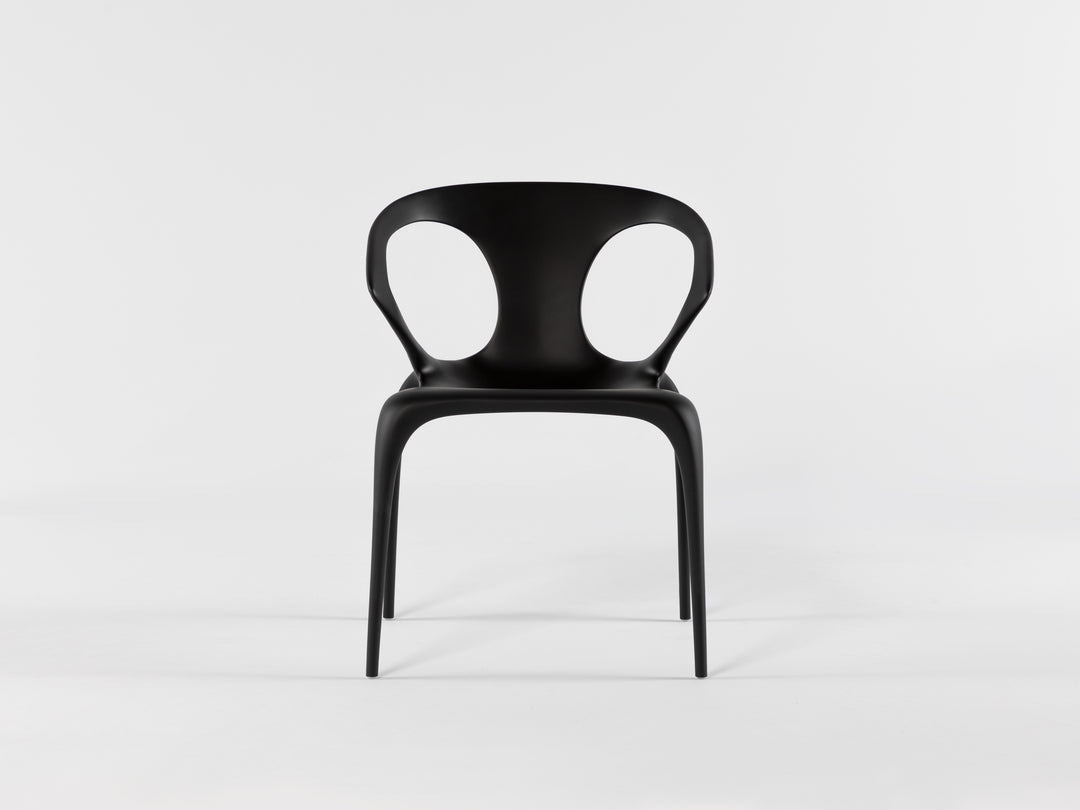 AVA Bridge Chair Matte Charbon Kitchen & Dining Room Chairs Roche Bobois   