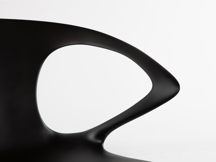 AVA Bridge Chair Matte Charbon Kitchen & Dining Room Chairs Roche Bobois   