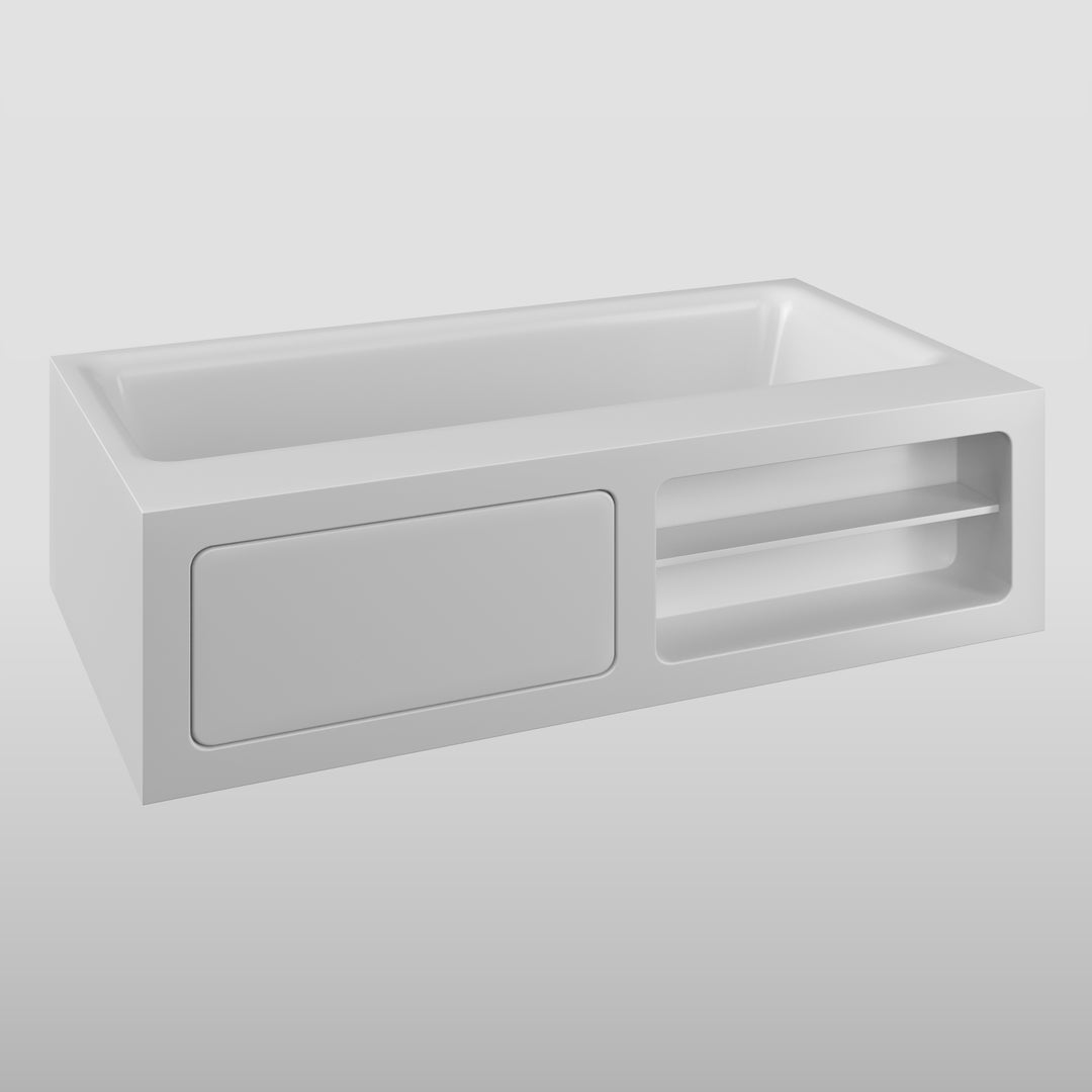 Rettangolo Freestanding Bathtub - 37596 Bathroom Accessories GESSI Cristalplant  