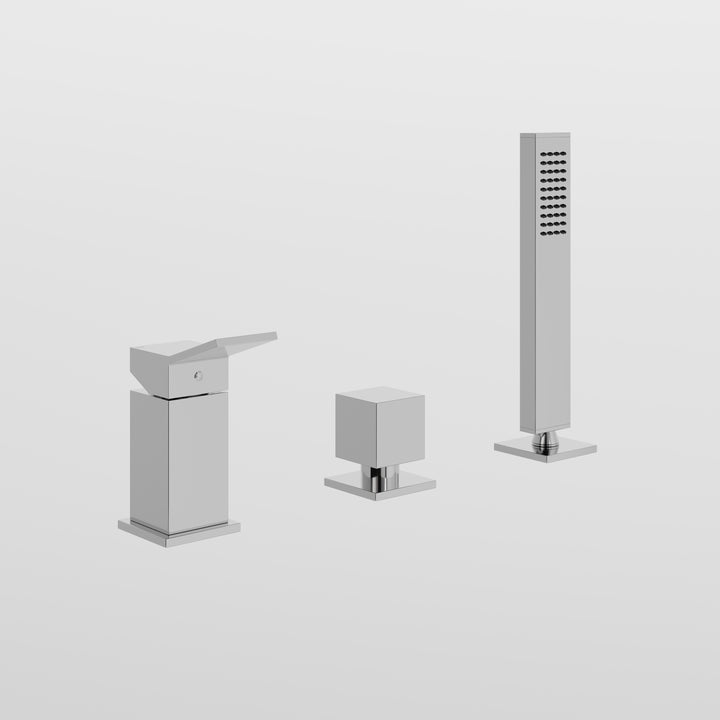 Rettangolo Three Holes Bath Mixer - 53043 Bathroom Accessories GESSI