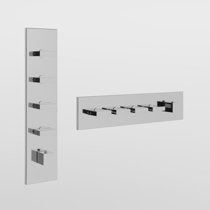 Rettangolo Wellness Thermostatic Shower Mixer Showers GESSI