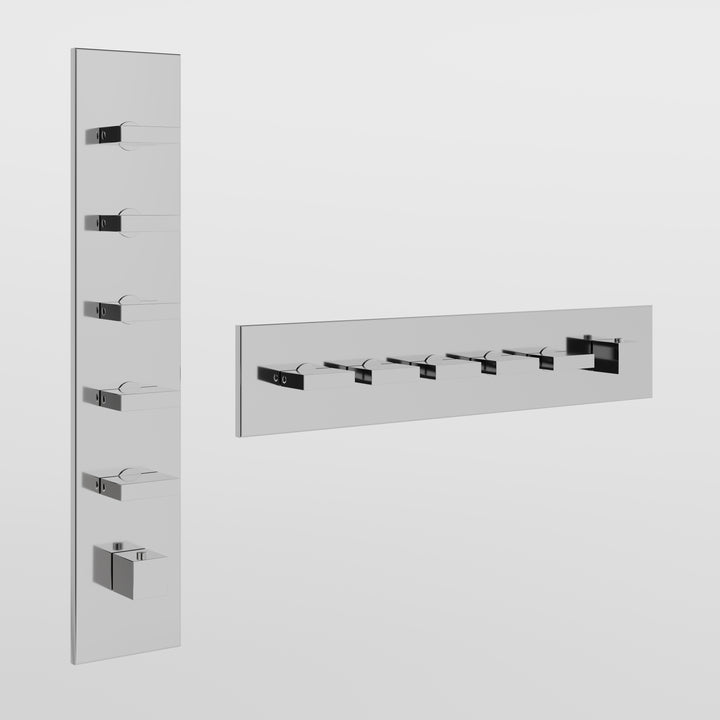Rettangolo Wellness Thermostatic Shower Mixer Showers GESSI