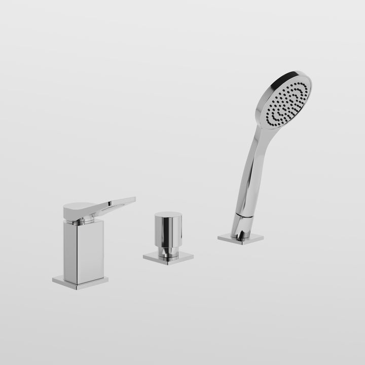 Rilievo Three Hole Bath Mixer- 59043 Bathroom Accessories GESSI