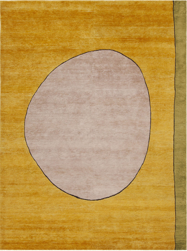 Ritagli Rug Rugs Amini Saffron lime 350x250cm 