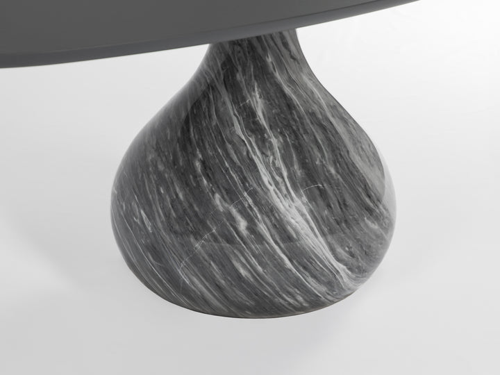 Aqua Oval Dining Table Bardiglio Glossy Table Roche Bobois   