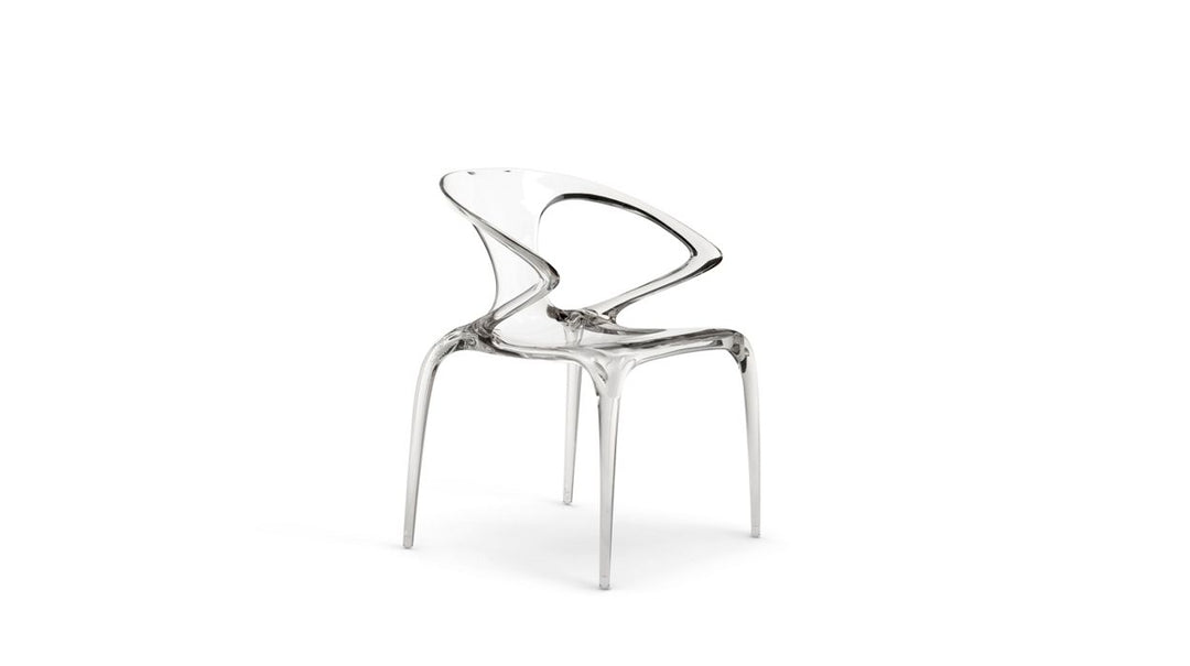 AVA Bridge Chair Crystal Kitchen & Dining Room Chairs Roche Bobois   