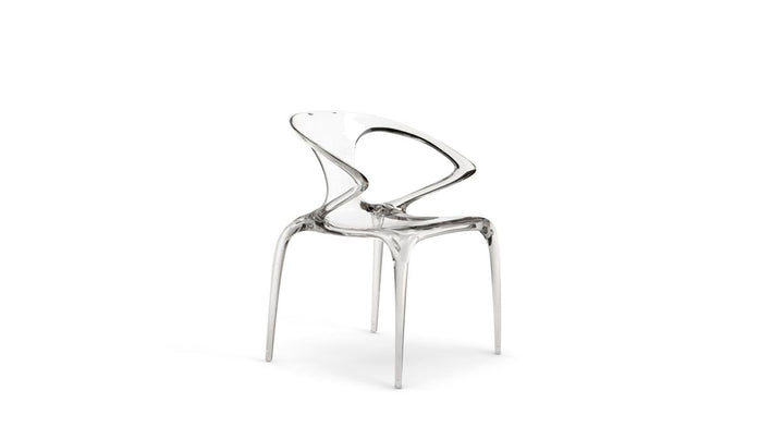 AVA Bridge Chair Crystal Kitchen & Dining Room Chairs Roche Bobois   