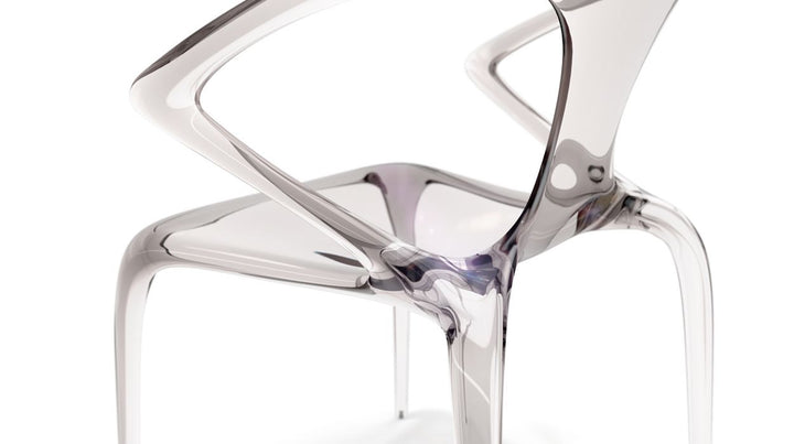 AVA Bridge Chair Crystal Kitchen & Dining Room Chairs Roche Bobois   