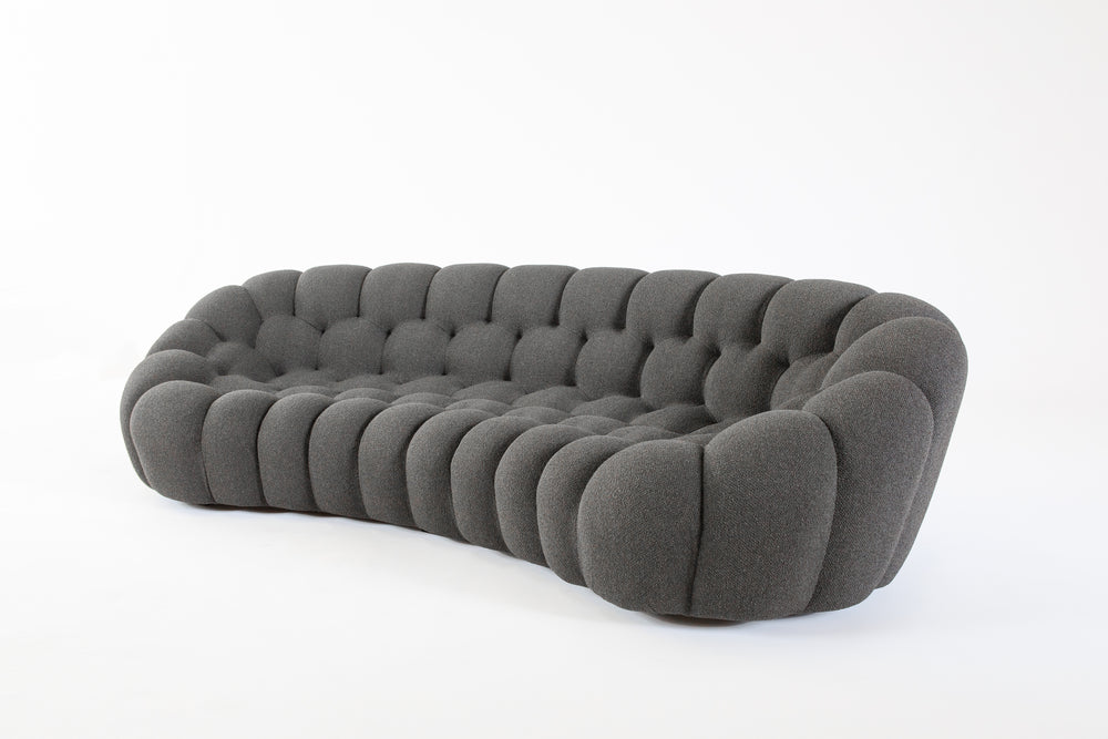 Bubble 2 Curved 5 Seat Sofa Anthracite Sofas Roche Bobois   