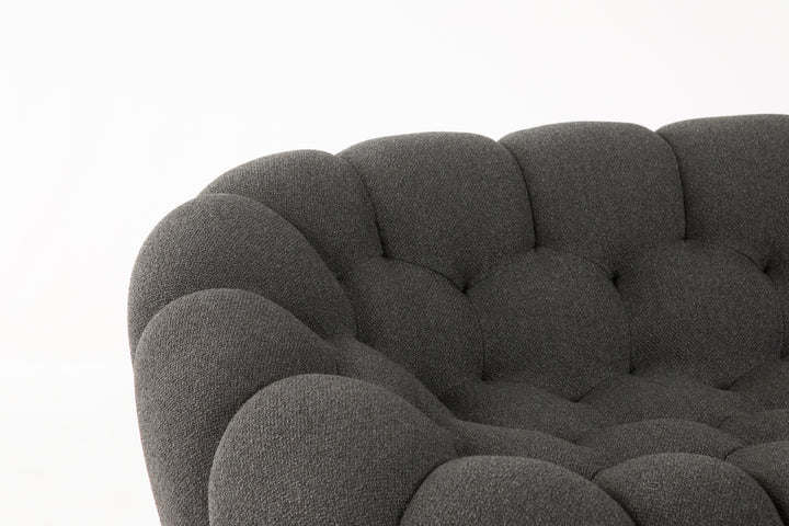 Bubble 2 Curved 5 Seat Sofa Anthracite Sofas Roche Bobois   