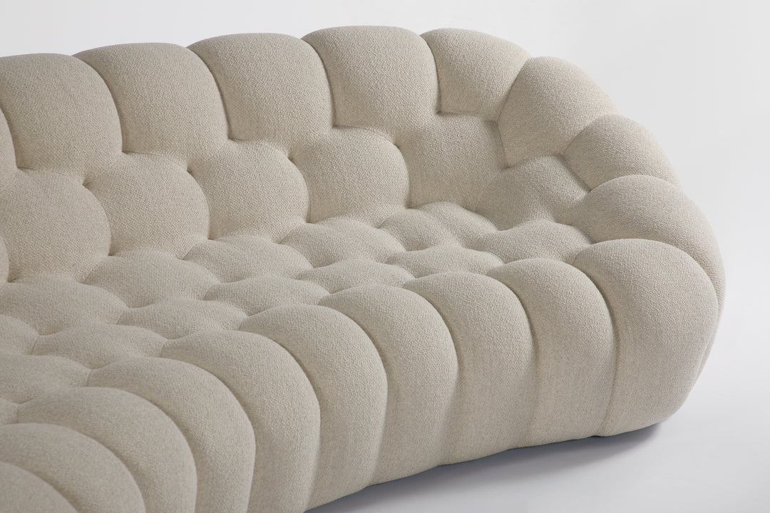 Bubble 2 Curved 5 Seat Sable Sofas Roche Bobois   