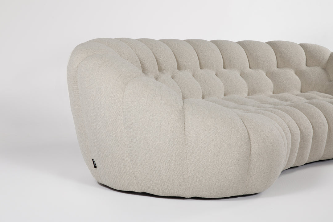 Bubble 2 Curved 5 Seat Sable Sofas Roche Bobois   