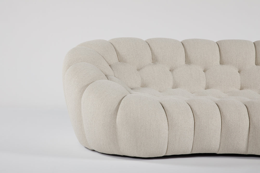 Bubble 2 Curved 5 Seat Sable Sofas Roche Bobois   