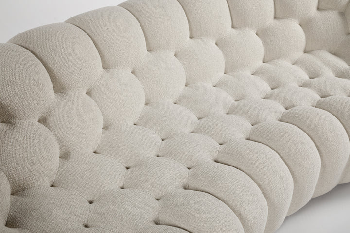 Bubble 2 Curved 5 Seat Sable Sofas Roche Bobois   