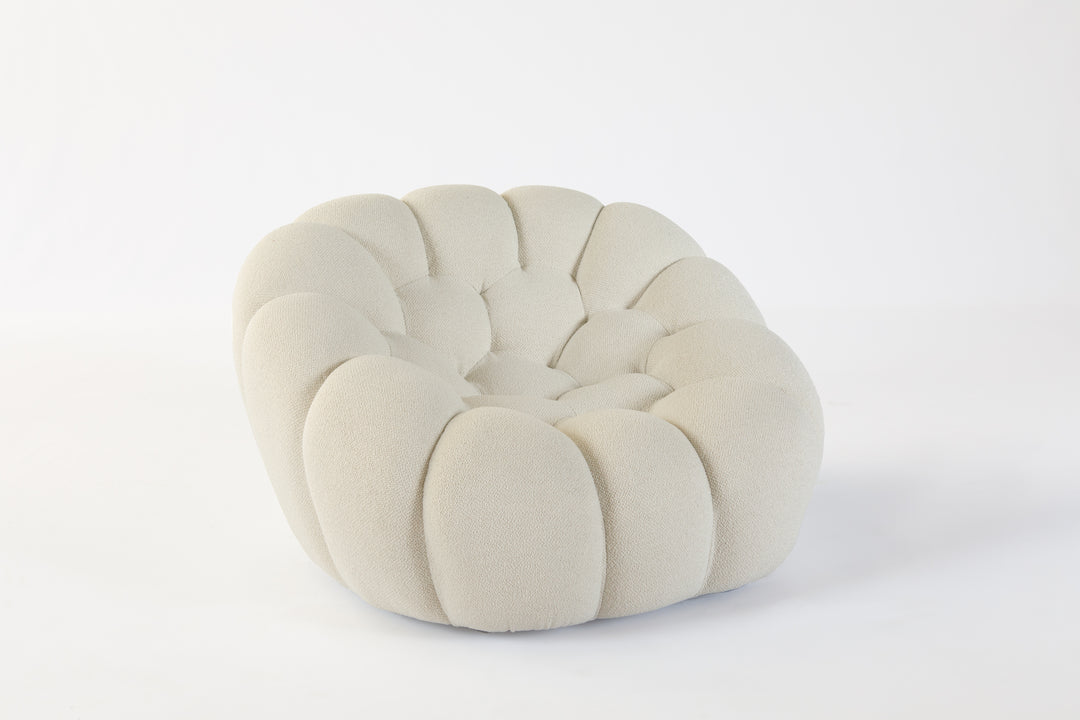 Bubble Armchair Orsetto Ivory Arm Chairs, Recliners & Sleeper Chairs Roche Bobois   
