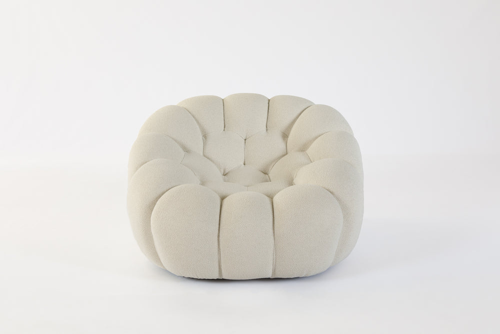 Bubble Armchair Orsetto Ivory Arm Chairs, Recliners & Sleeper Chairs Roche Bobois   