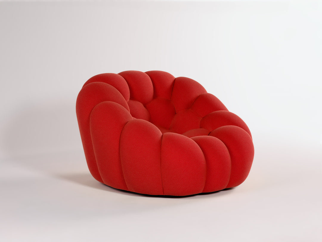 Bubble Armchair Rubis Red 2D Arm Chairs, Recliners & Sleeper Chairs Roche Bobois   