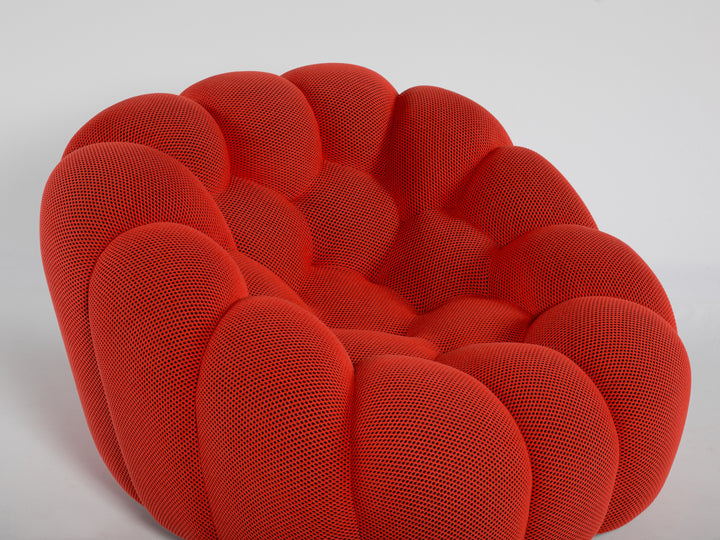 Bubble Armchair Rubis Red 3D Arm Chairs, Recliners & Sleeper Chairs Roche Bobois   