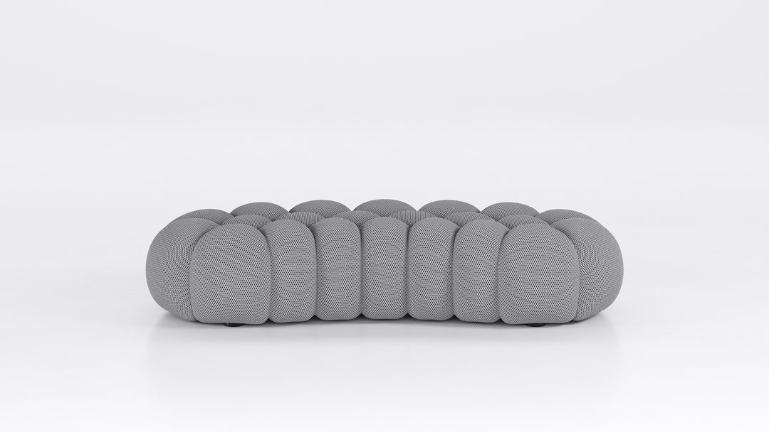 Bubble 2 Large Curved Ottoman 3D Nuvola Ottomans Roche Bobois   