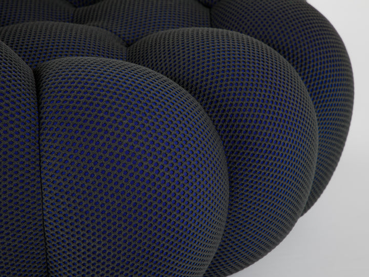 Bubble Pivoting Armchair Basalto Blue 4D Arm Chairs, Recliners & Sleeper Chairs Roche Bobois   