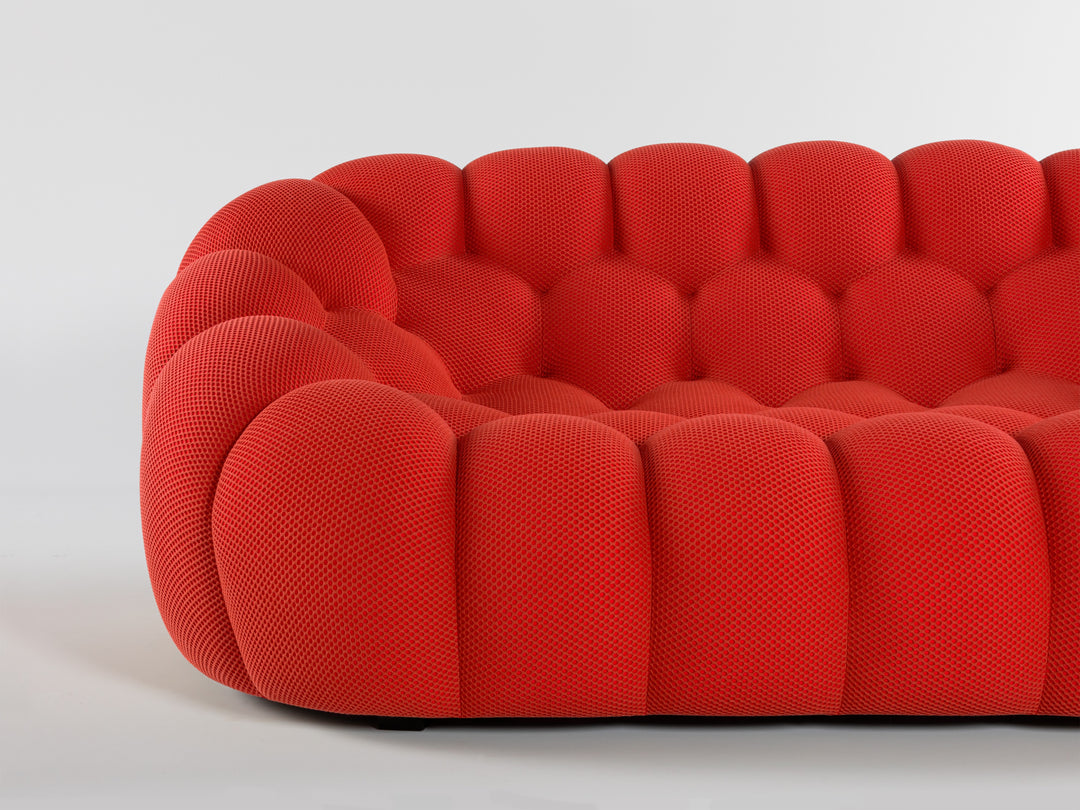Bubble 2.5 Seat Sofa Rubis Red 2D Sofas Roche Bobois   