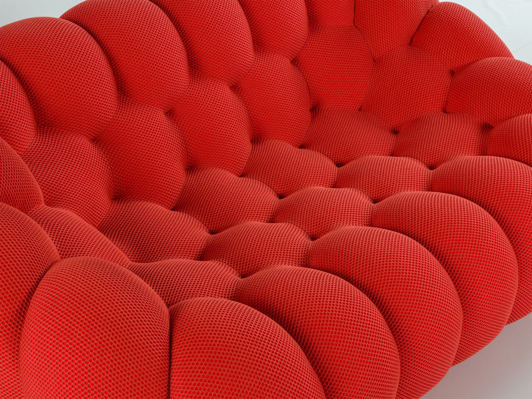 Bubble 2.5 Seat Sofa Rubis Red 2D Sofas Roche Bobois   