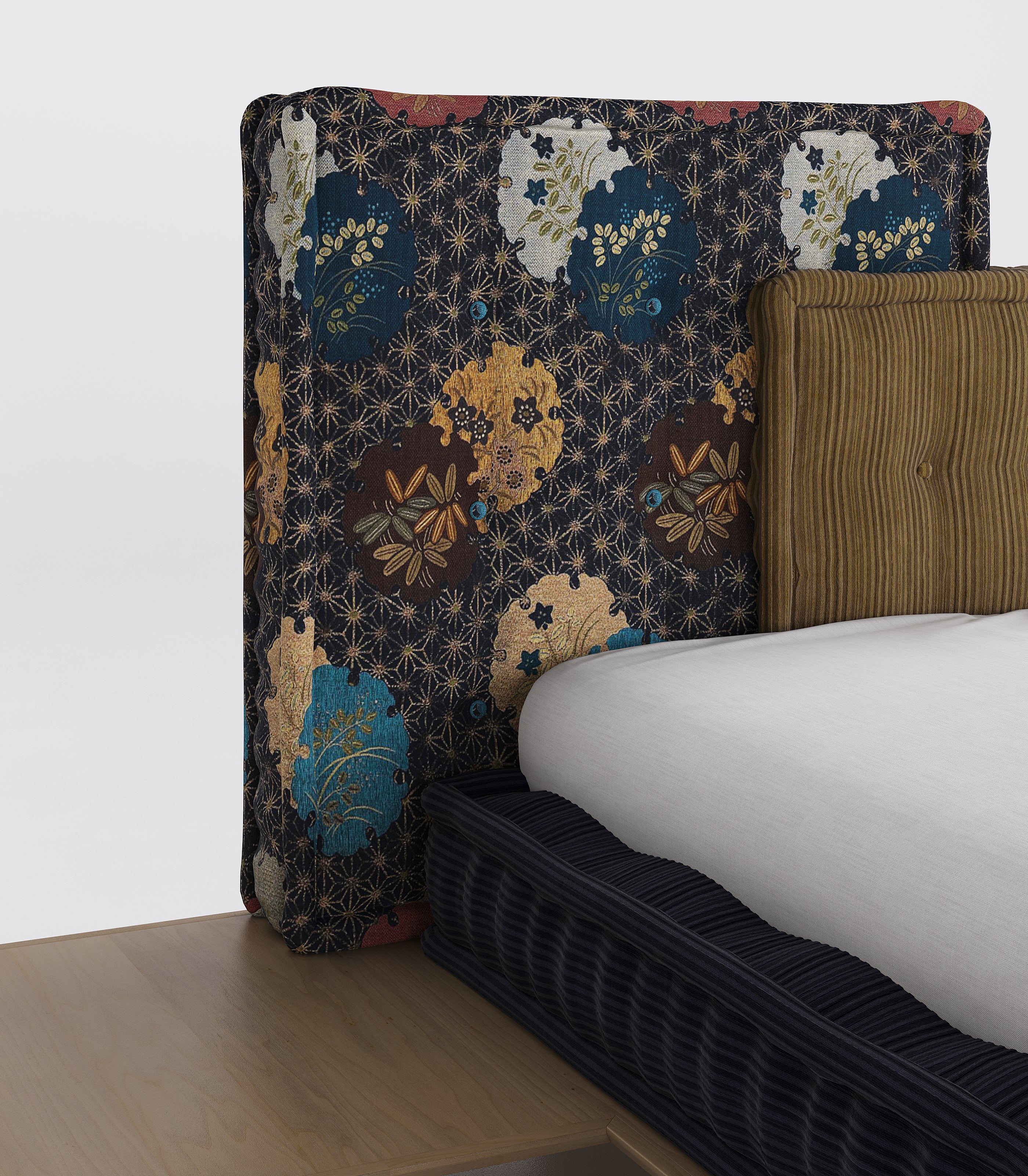 Mah Jong Yoru Kenzo Platform Bed – Italian Luxury Interiors