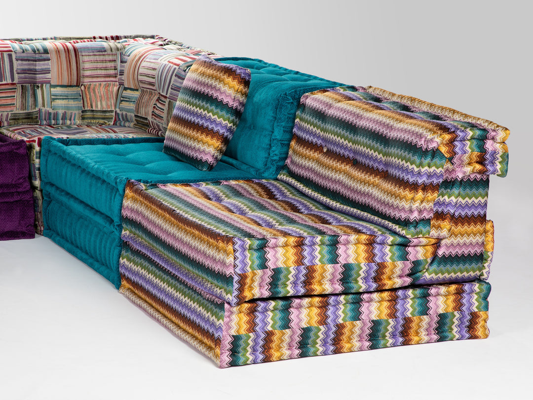 Mah Jong 9 Pcs Composition Missoni Sectional Sectional Roche Bobois   
