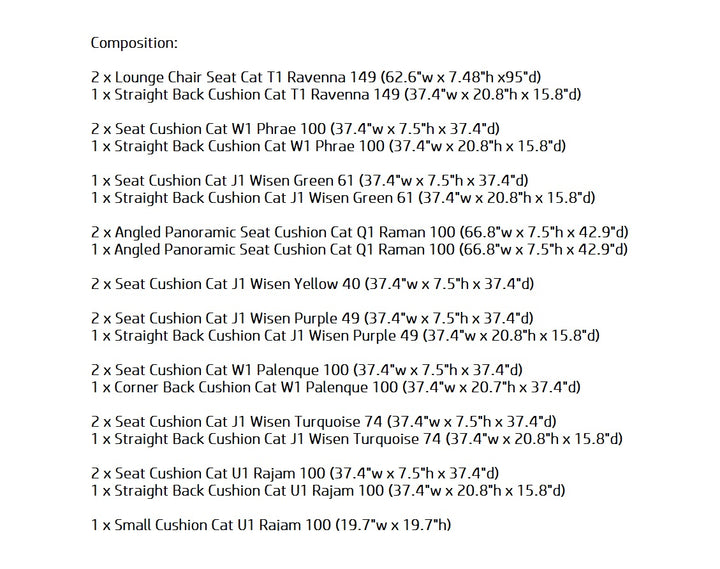 Mah Jong Composition Missoni Sofa Sectional Roche Bobois   