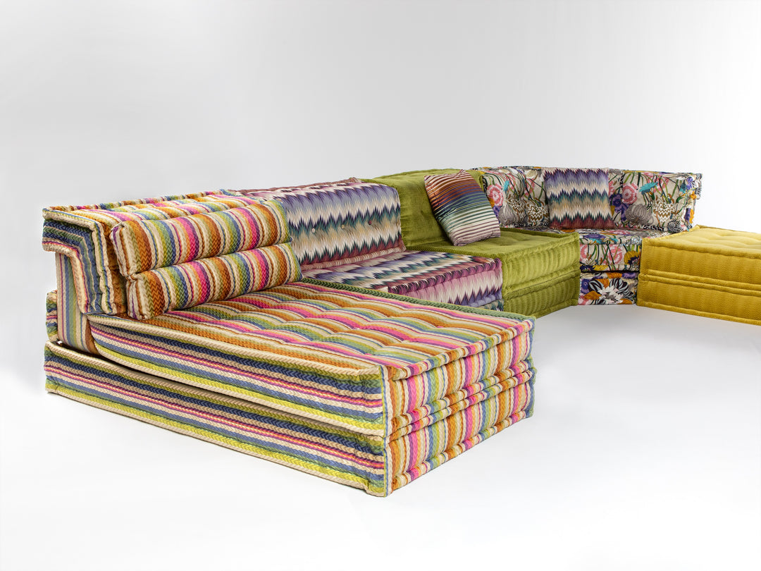 Mah Jong 9 Pcs Composition Missoni Sectional Sectional Roche Bobois   