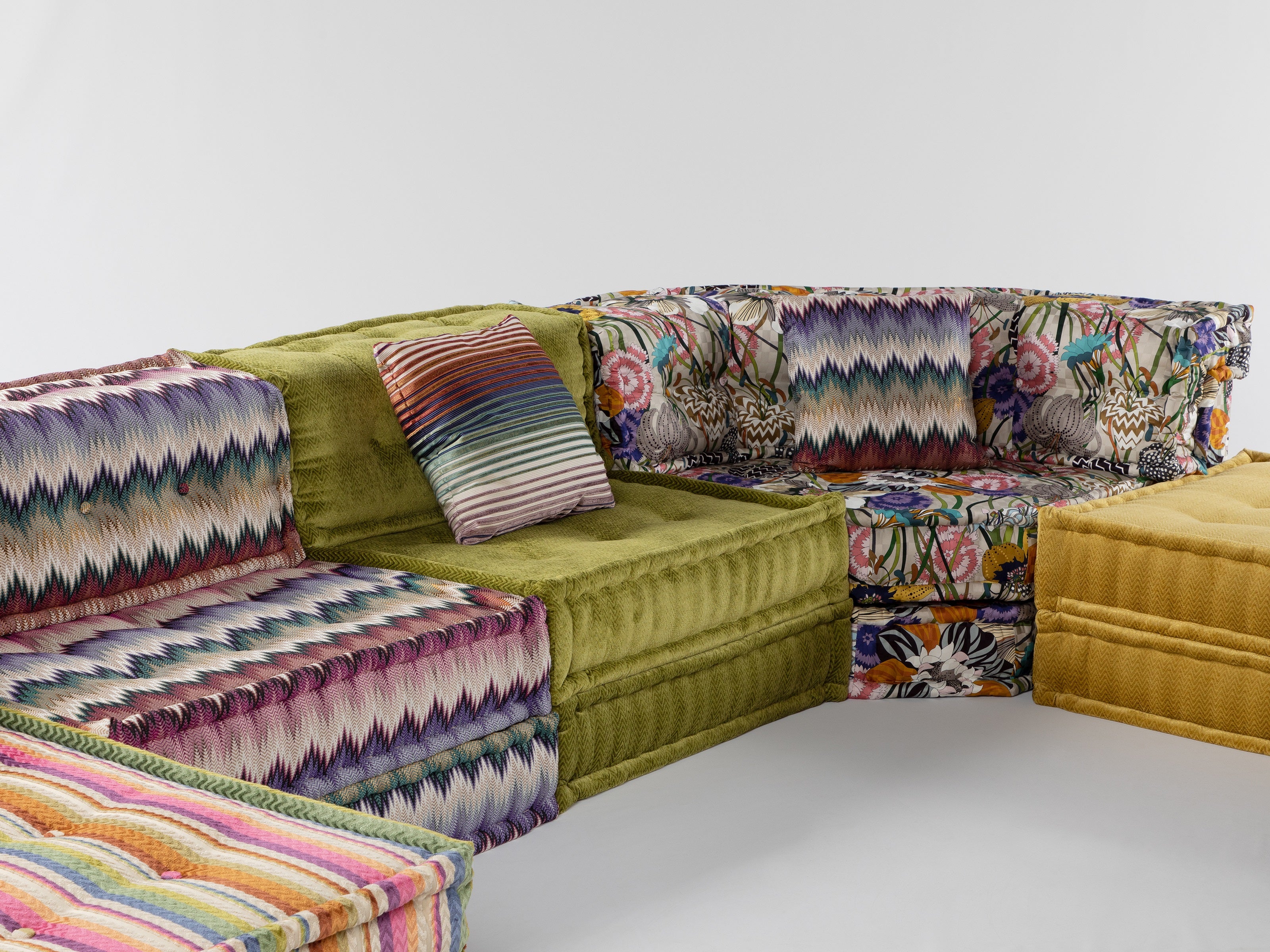 Mah Jong Composition Missoni Sofa – Italian Luxury Interiors