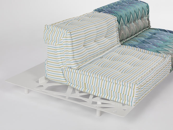 Mah Jong Kew Ikon Outdoor 2.5 Seat Sofa Outdoor Roche Bobois   