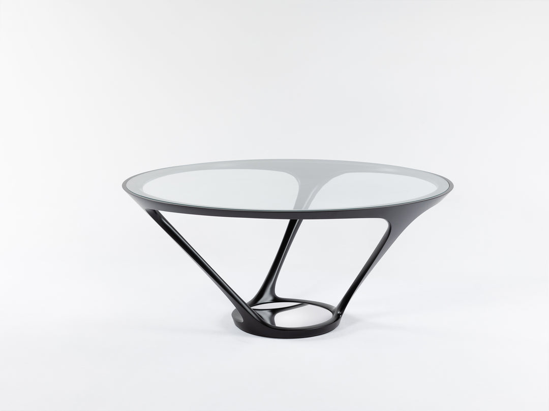 Ora Ito Dining Table Matte Black Lacquer Table Roche Bobois   