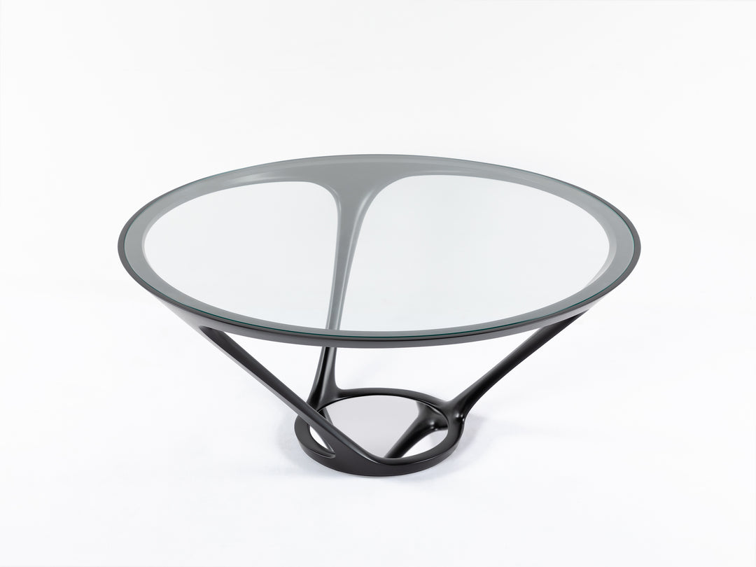 Ora Ito Dining Table Matte Black Lacquer Table Roche Bobois   